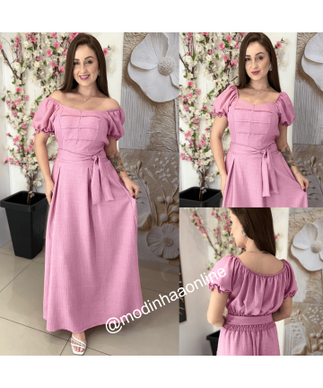 Vestido Brenda Rosa